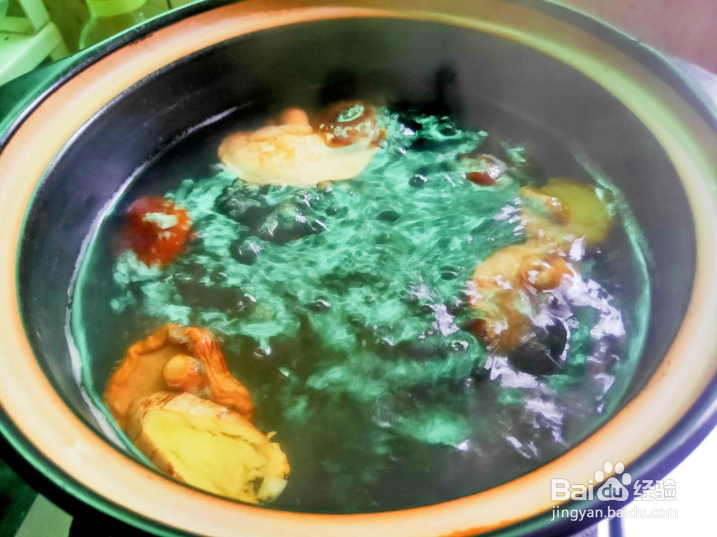 裙带菜香菇腐竹汤---养生菜系列