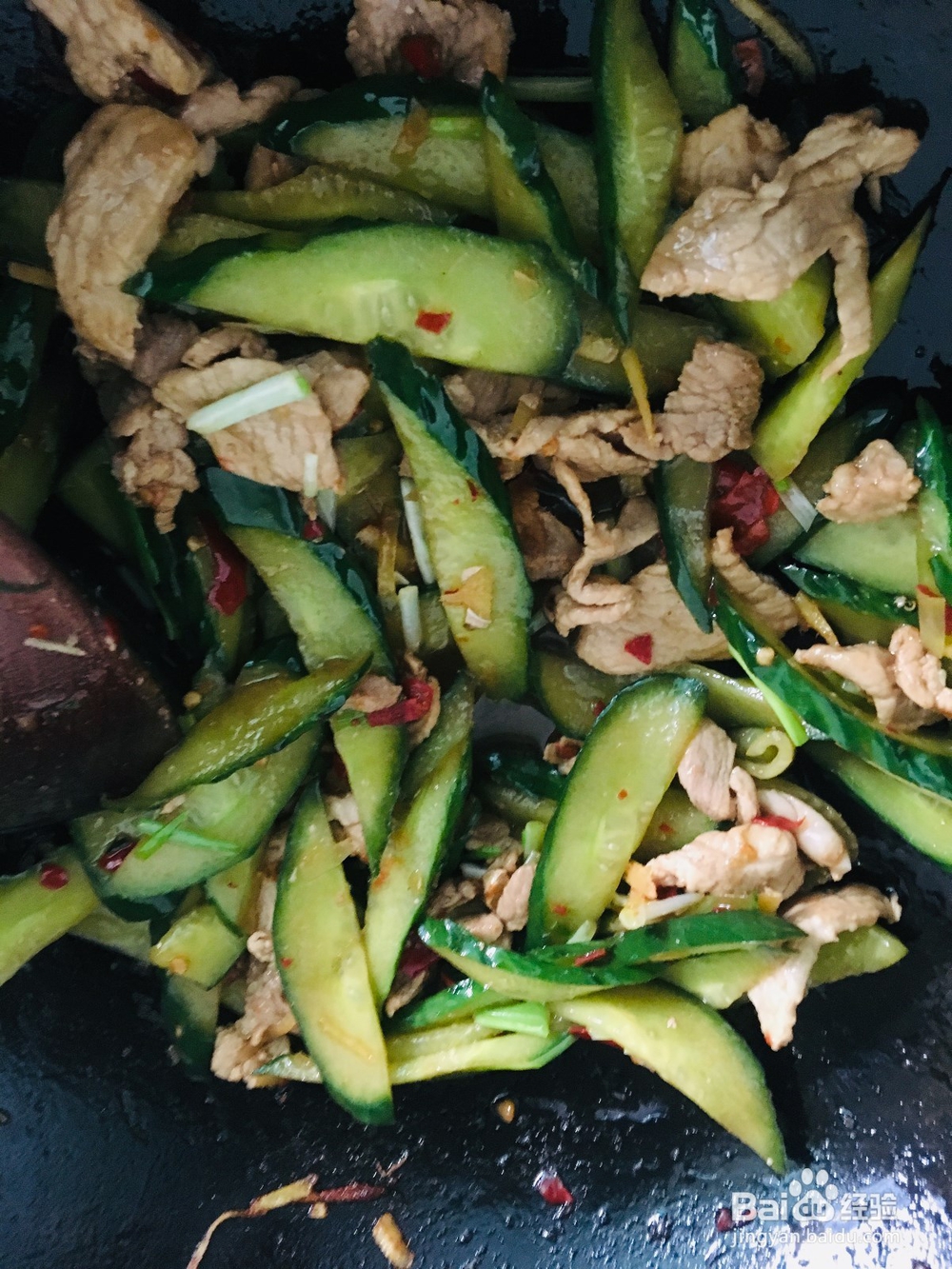 瘦肉炒黄瓜做法