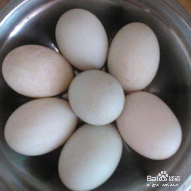 做法简单的咸鸭蛋
