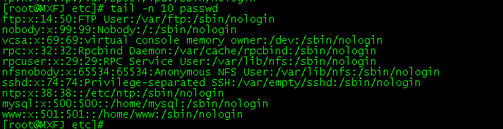 CentOS：[4]查看文件的几种方式
