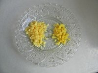 豆角蓬面的做法