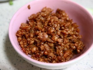 家常肉沫豆角