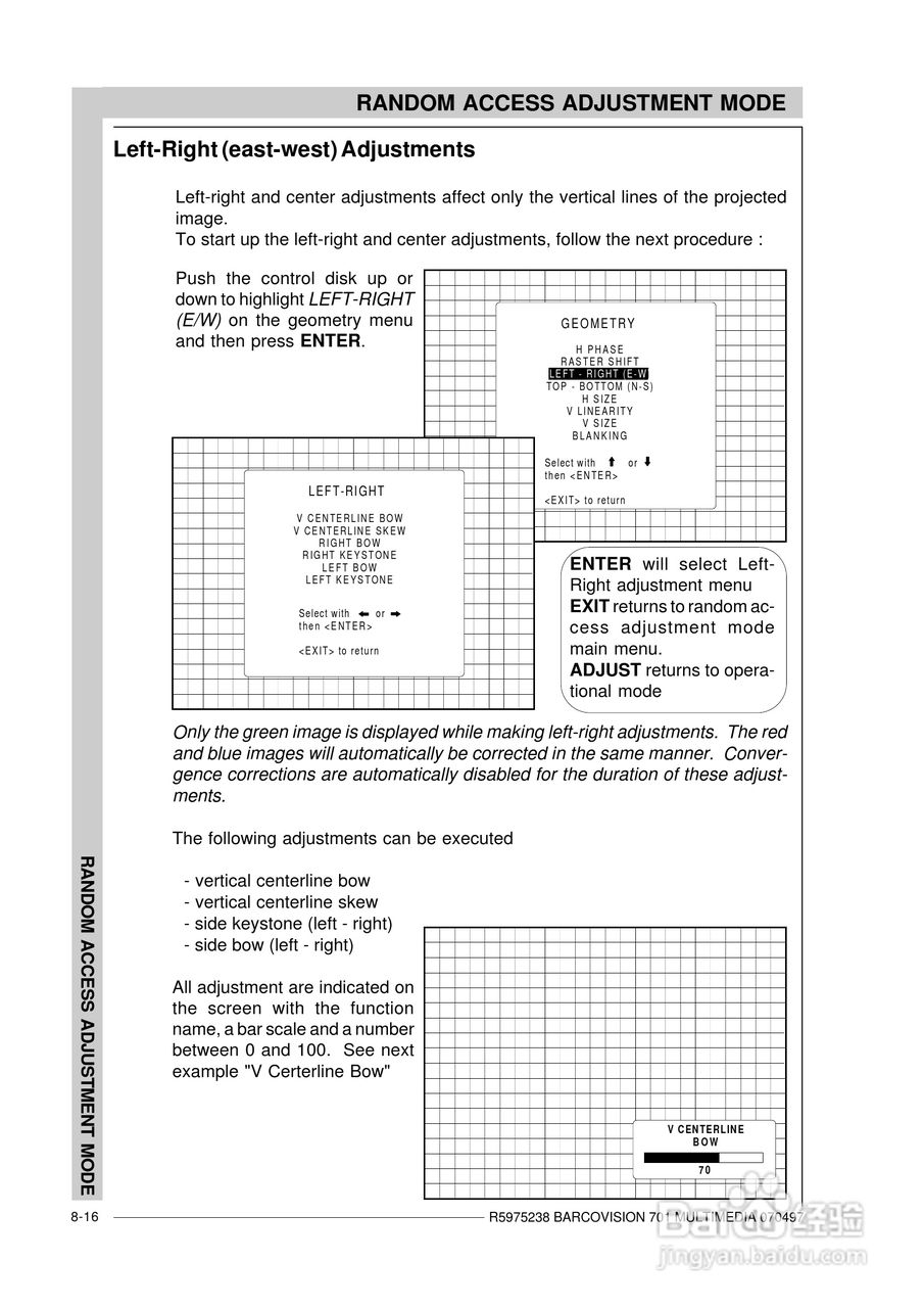 Barco巴可 VISION 701投影机说明书:[10]