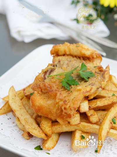 炸鱼薯条的做法（英美著名小吃）