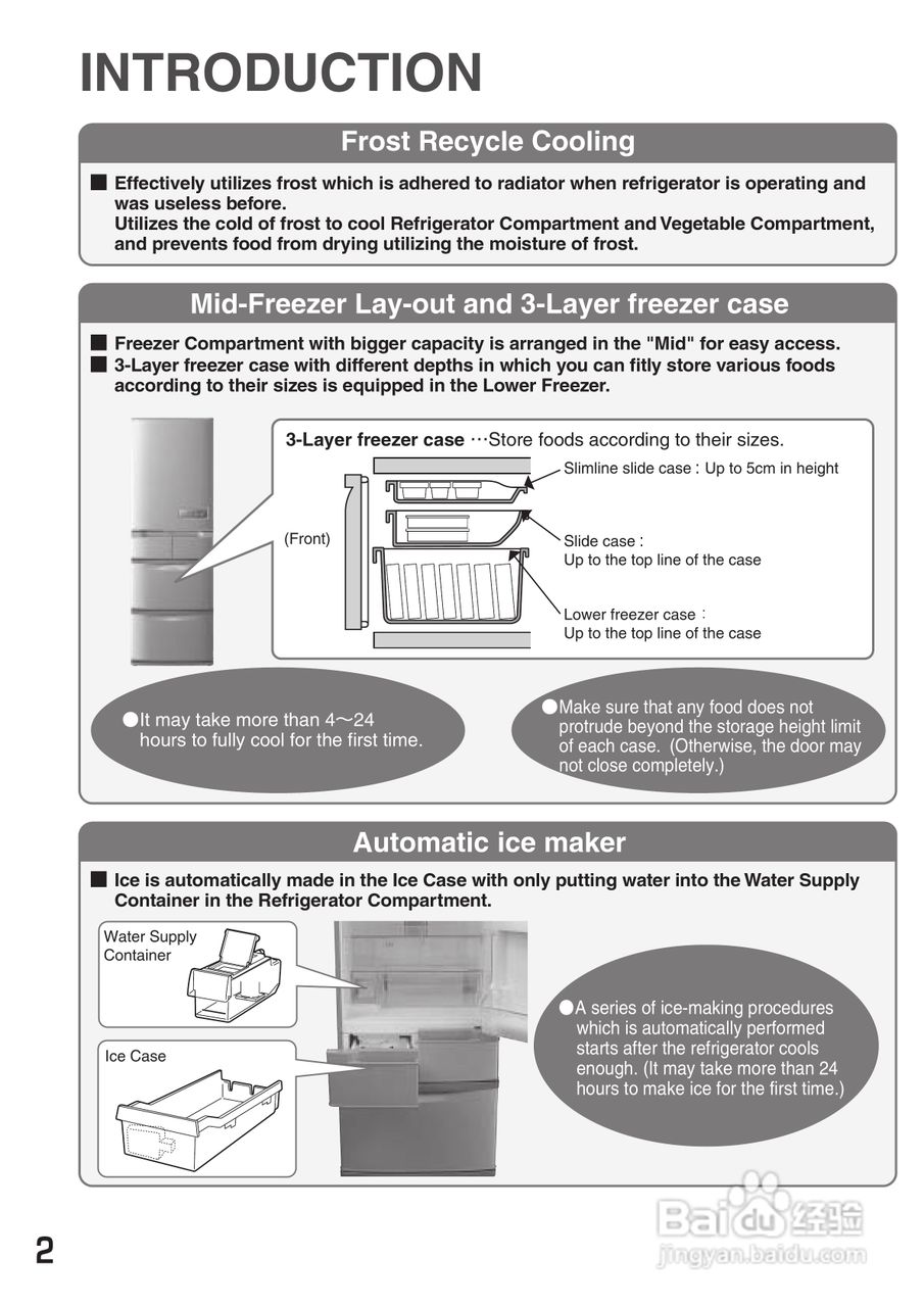 日立R-S42ZMJL电冰箱使用说明书:[1]