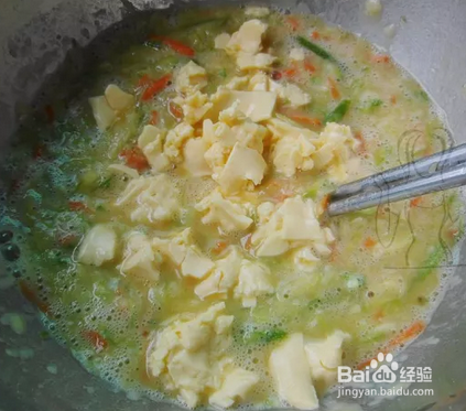 加芝士的西葫芦鸡蛋饼