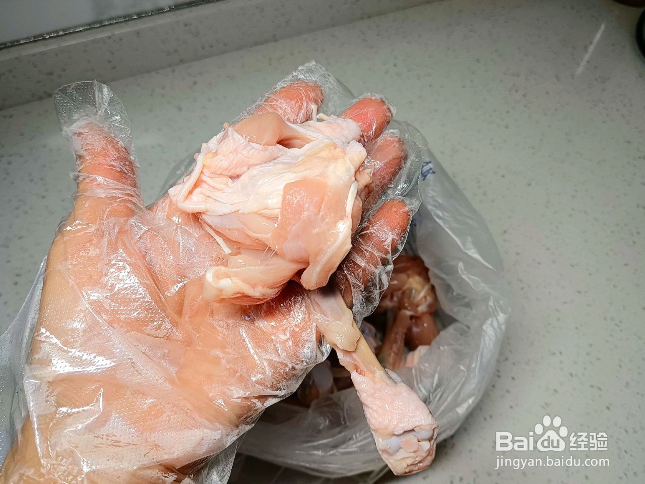鸡腿面包的做法