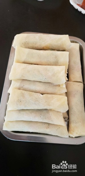 怎么做好吃的家常春卷