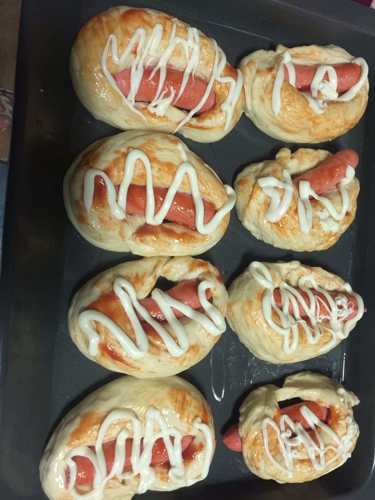 无油版热狗面包的做法,吃过的人都说好!