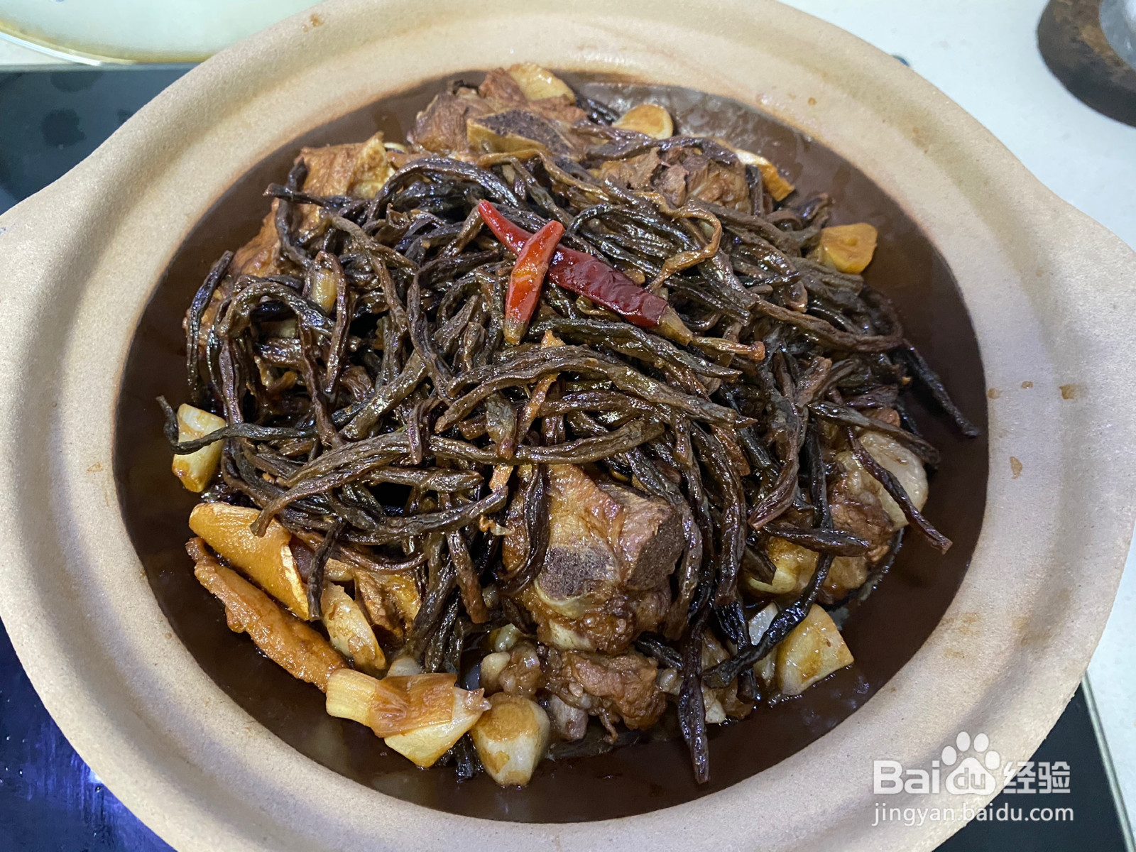 干豆角烧排骨下饭菜的做法