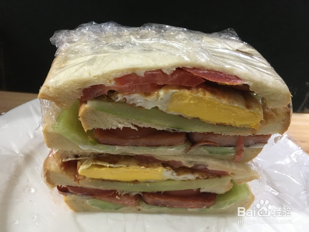 番茄黄瓜三明治怎么做？