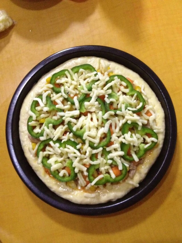 鸡腿肉披萨最佳的做法,不学会吃苦哟!