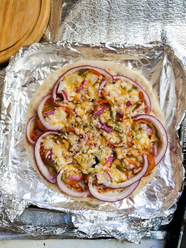 简单美味鸡肉披萨