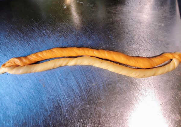 糖桂花双色麻花