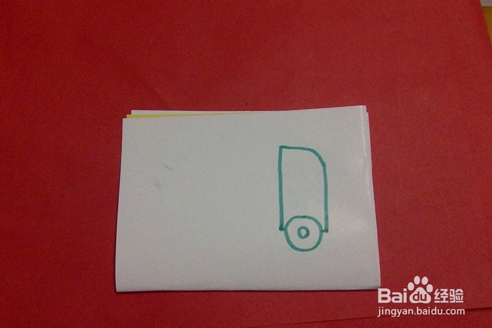 儿童画怎么画玩具消防车的画法幼儿简单绘画汽车