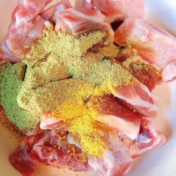 蒜香青花椒排骨