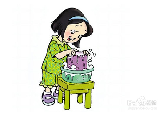 洗衣服去污小窍门