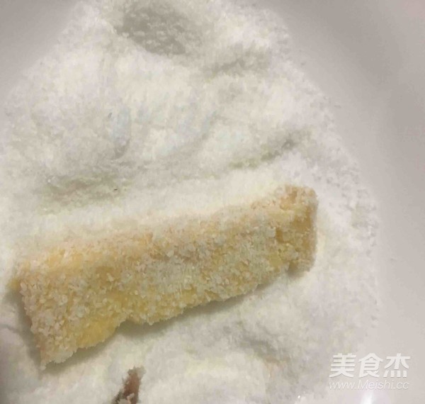 椰香吐司条的做法