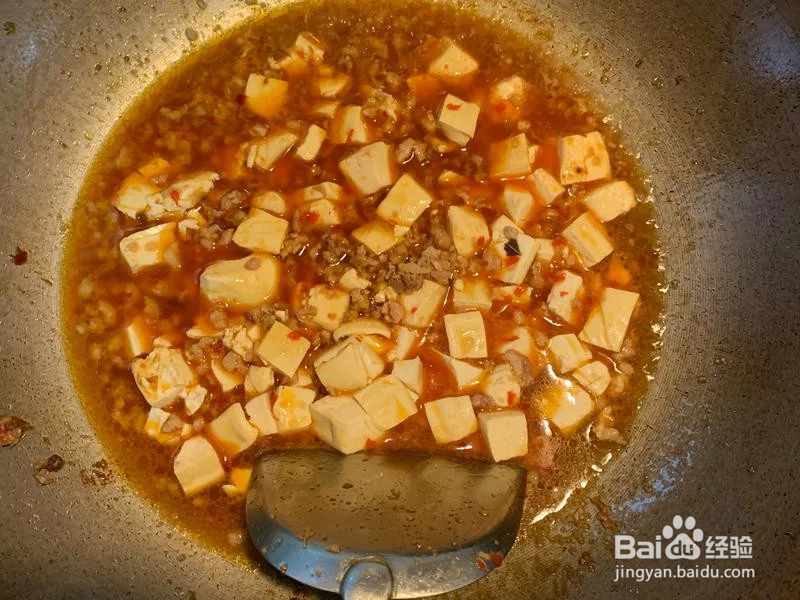 麻婆豆腐盖饭怎么做