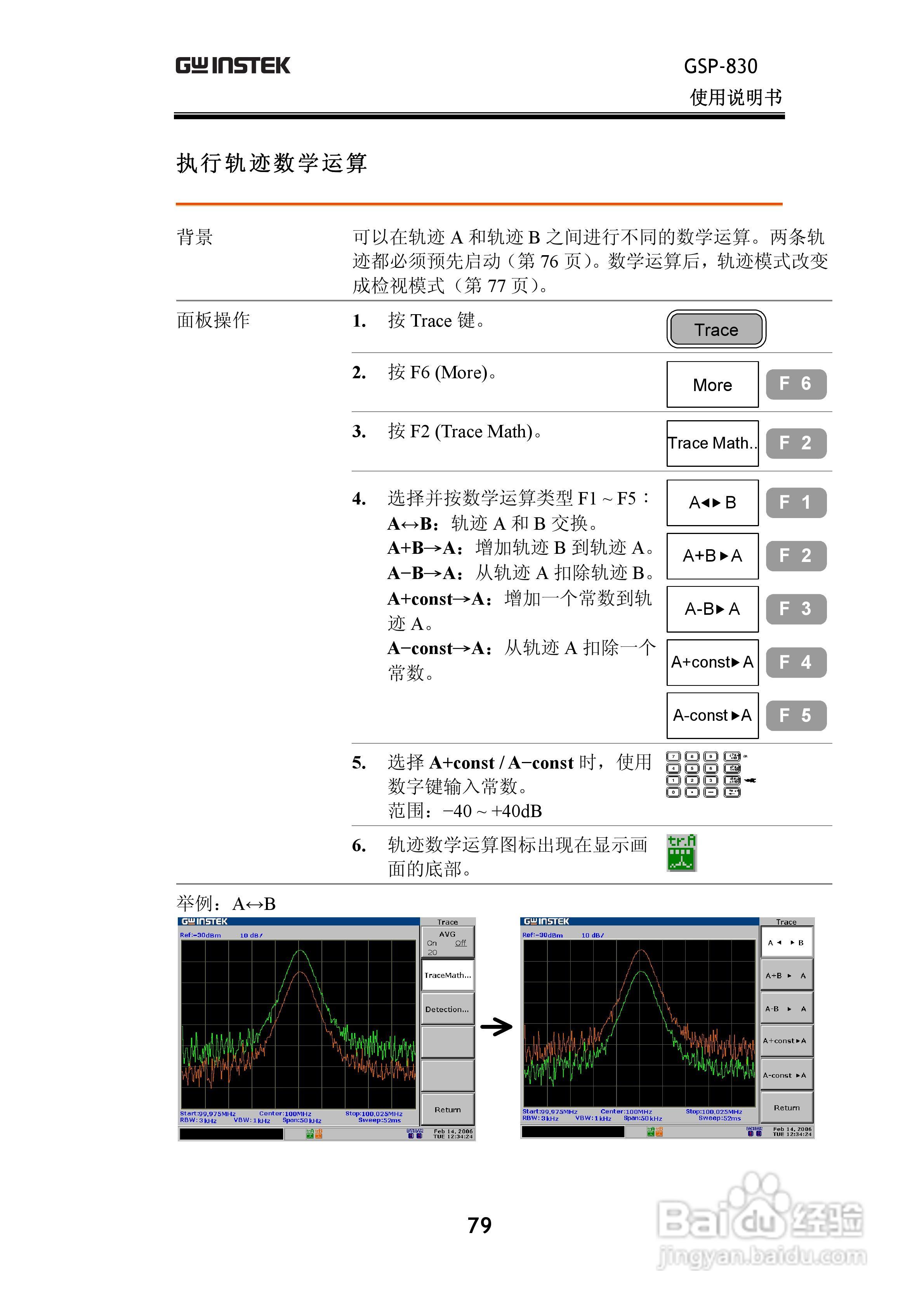 固纬GSP830频谱分析仪说明书:[8]