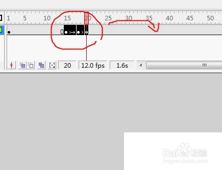 flash绘制植物随风摆动的动画