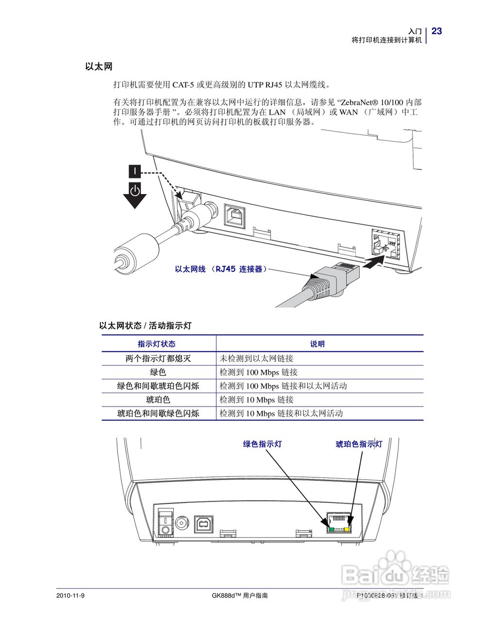 Zebra GK888d桌面热能打印机说明书:[4]