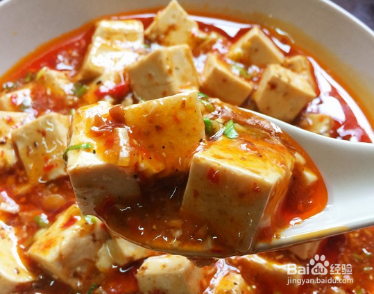 麻婆豆腐的做法