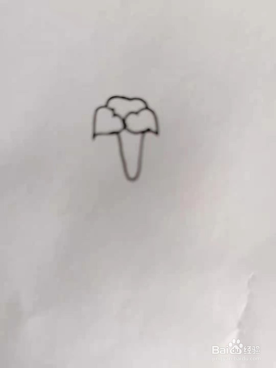 怎么画一朵百合花?#校园分享#