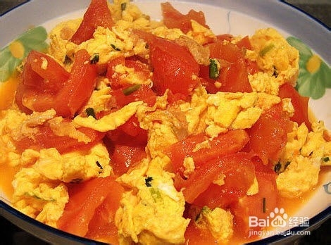 西红柿炒鸡蛋的做法