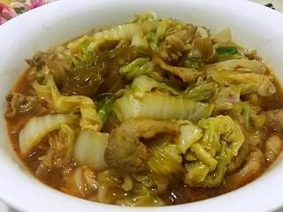 白菜粉絲燉豬肉怎麼做?