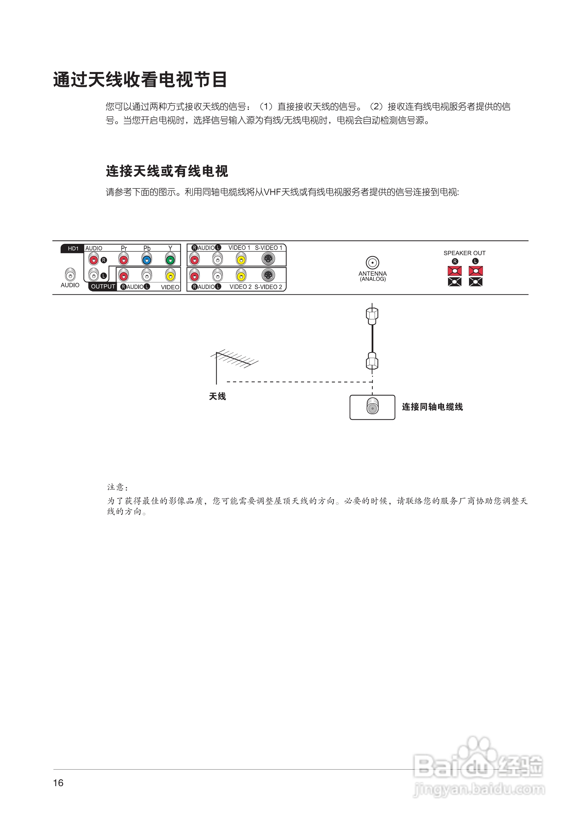 中晶MICROTEK型50寸等离子电视机使用说明书:[2]