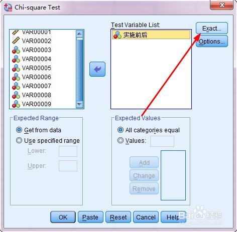SPSS实例：[28]卡方检验百分比与理论值差异