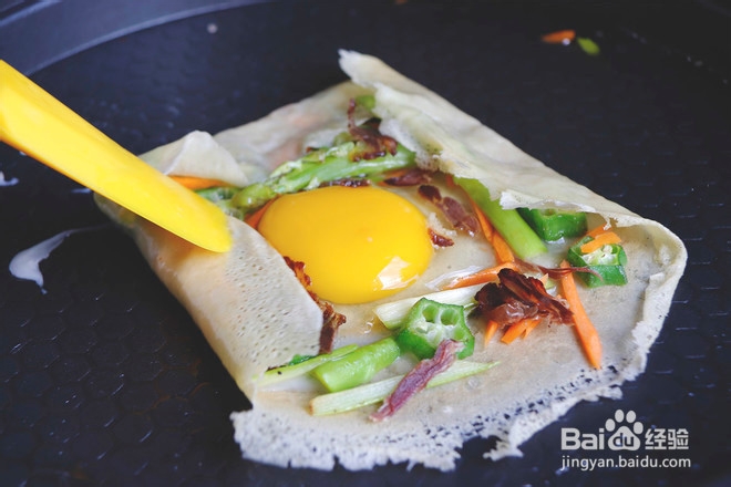 咸口可丽饼的做法