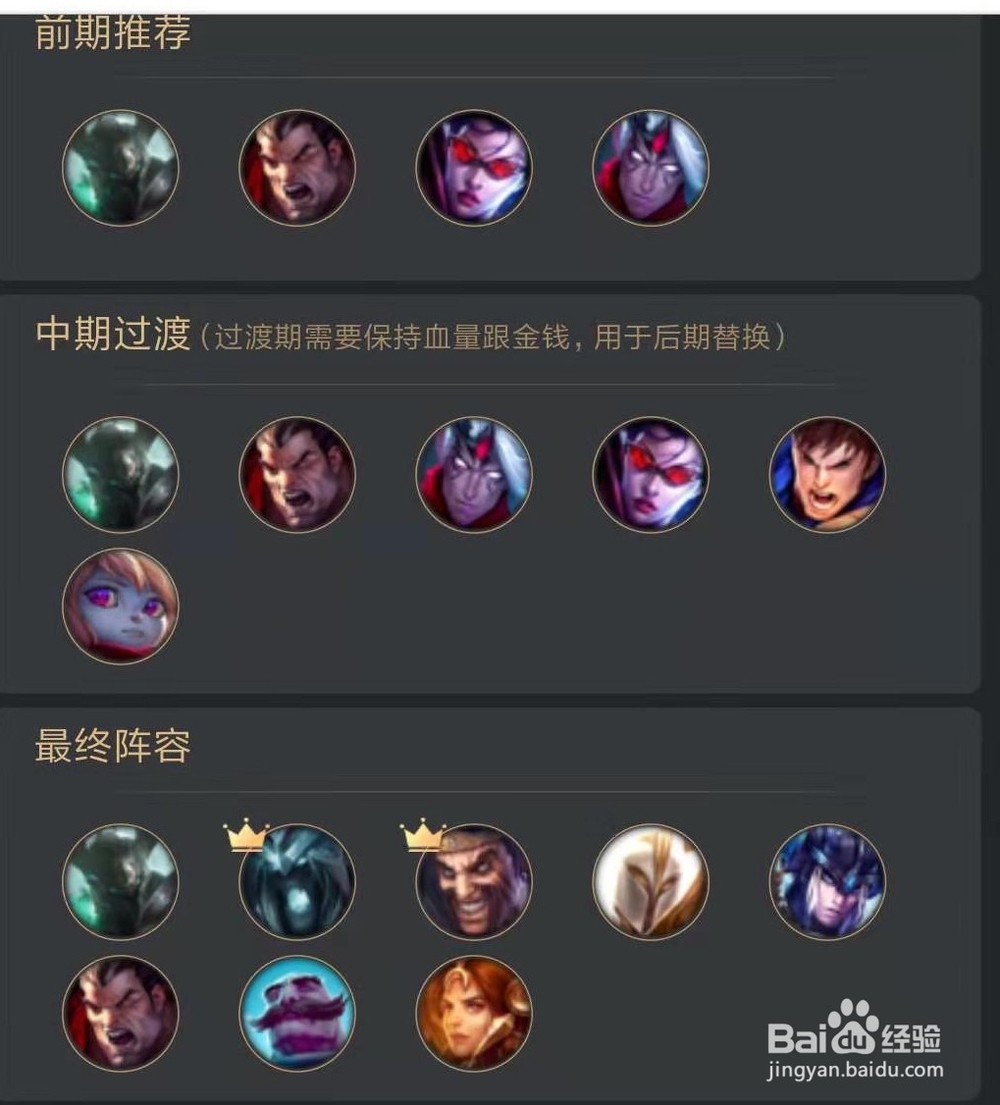 9.15版本云顶之奕S级阵容一览。