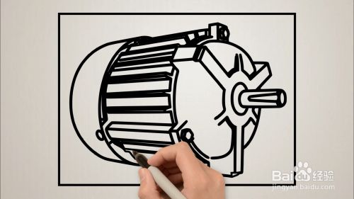 马达应该怎么画