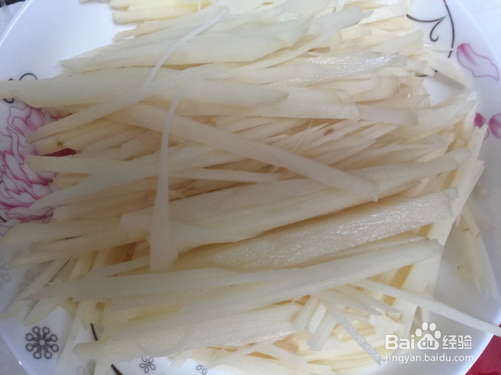 土豆丝素炒怎么做