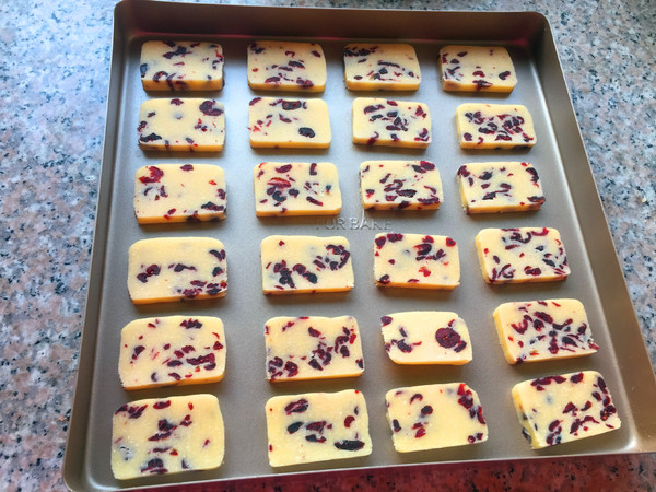 蔓越莓饼干的做法