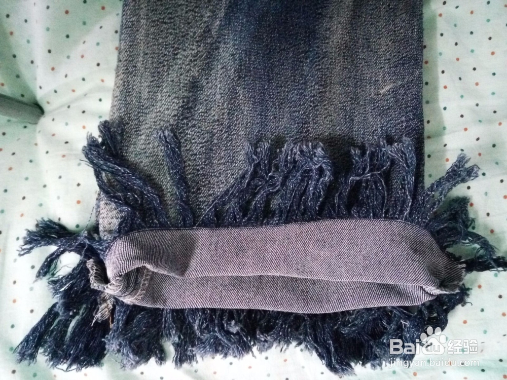 如何制作流苏牛仔裤