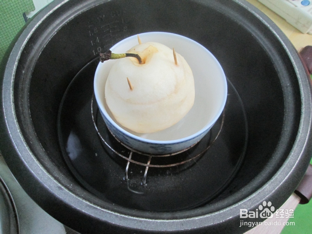 清蒸冰糖雪梨的做法