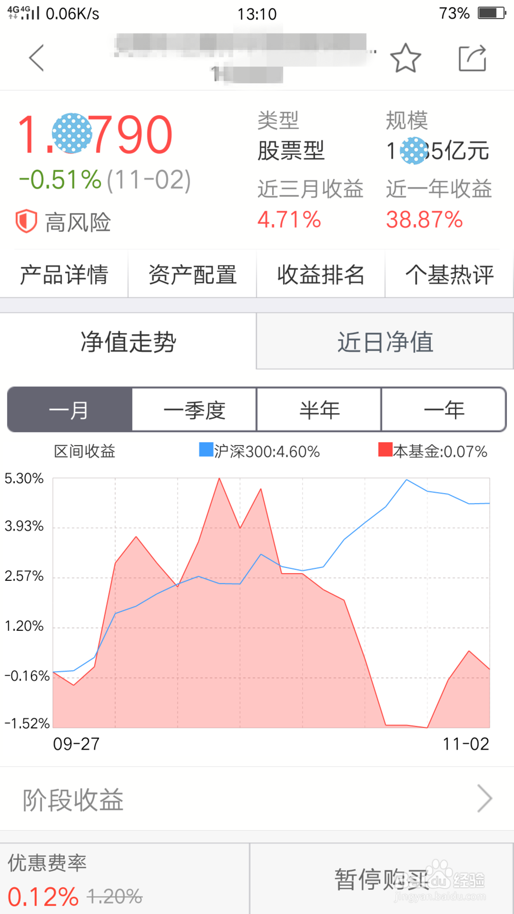 同花顺怎么看基金近几个的收益