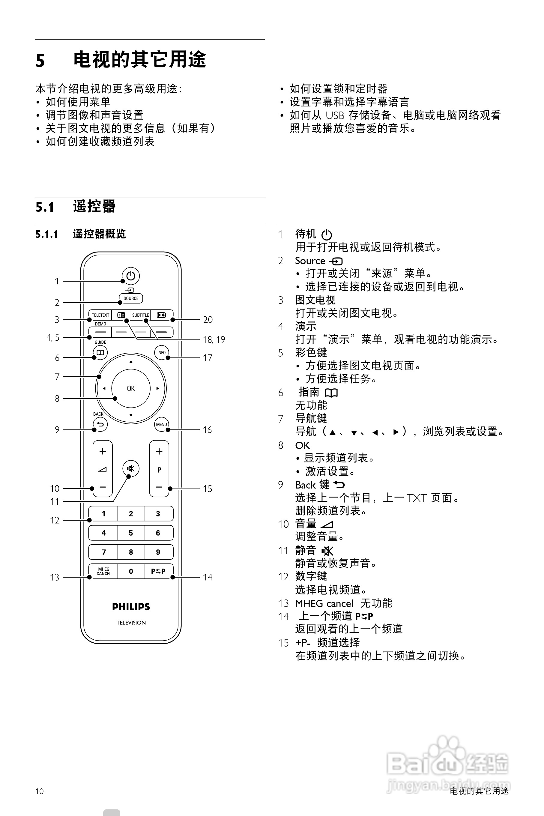 飞利浦42PFL9703/98液晶彩电使用说明书:[1]