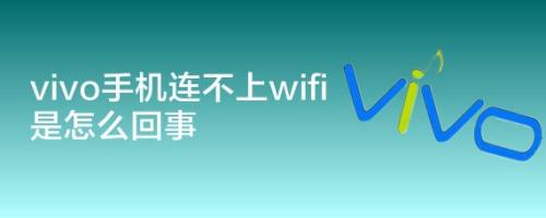 vivo手机连不上wifi是怎么回事