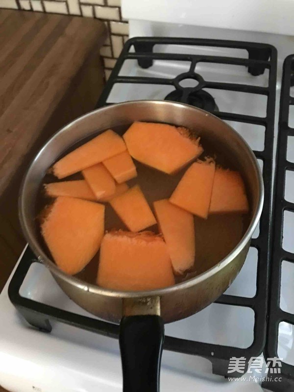 南瓜小米粥的做法