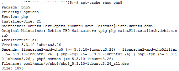 ubuntu apt-get 用法