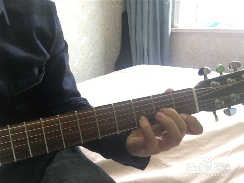 后来C调吉他谱简易弹法教学