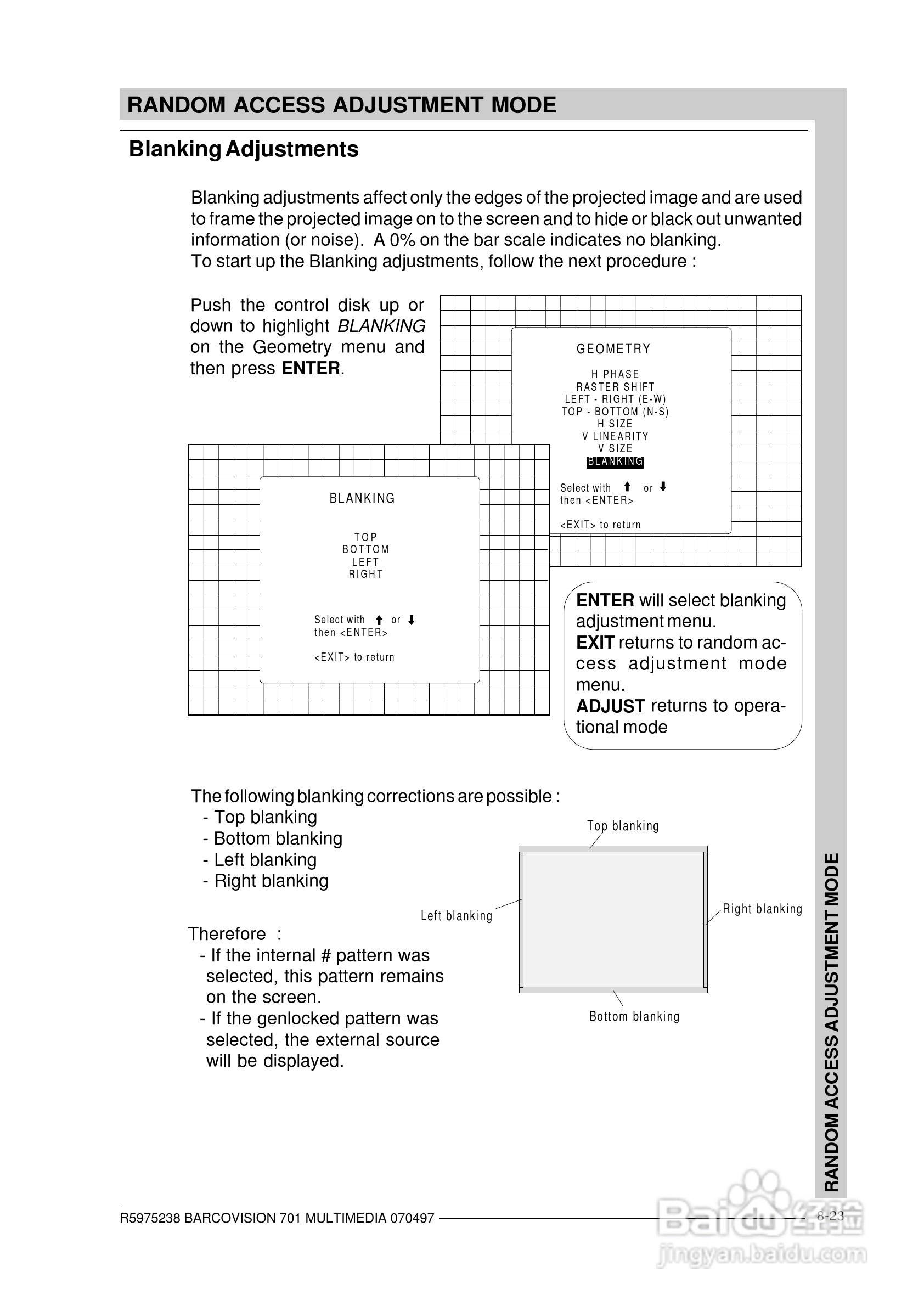 Barco巴可 VISION 701投影机说明书:[10]