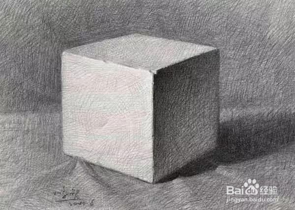 怎么把方块素描画好?