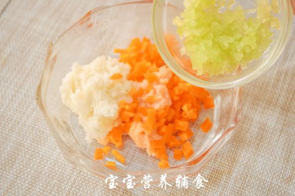 胡萝卜山药鱼饼