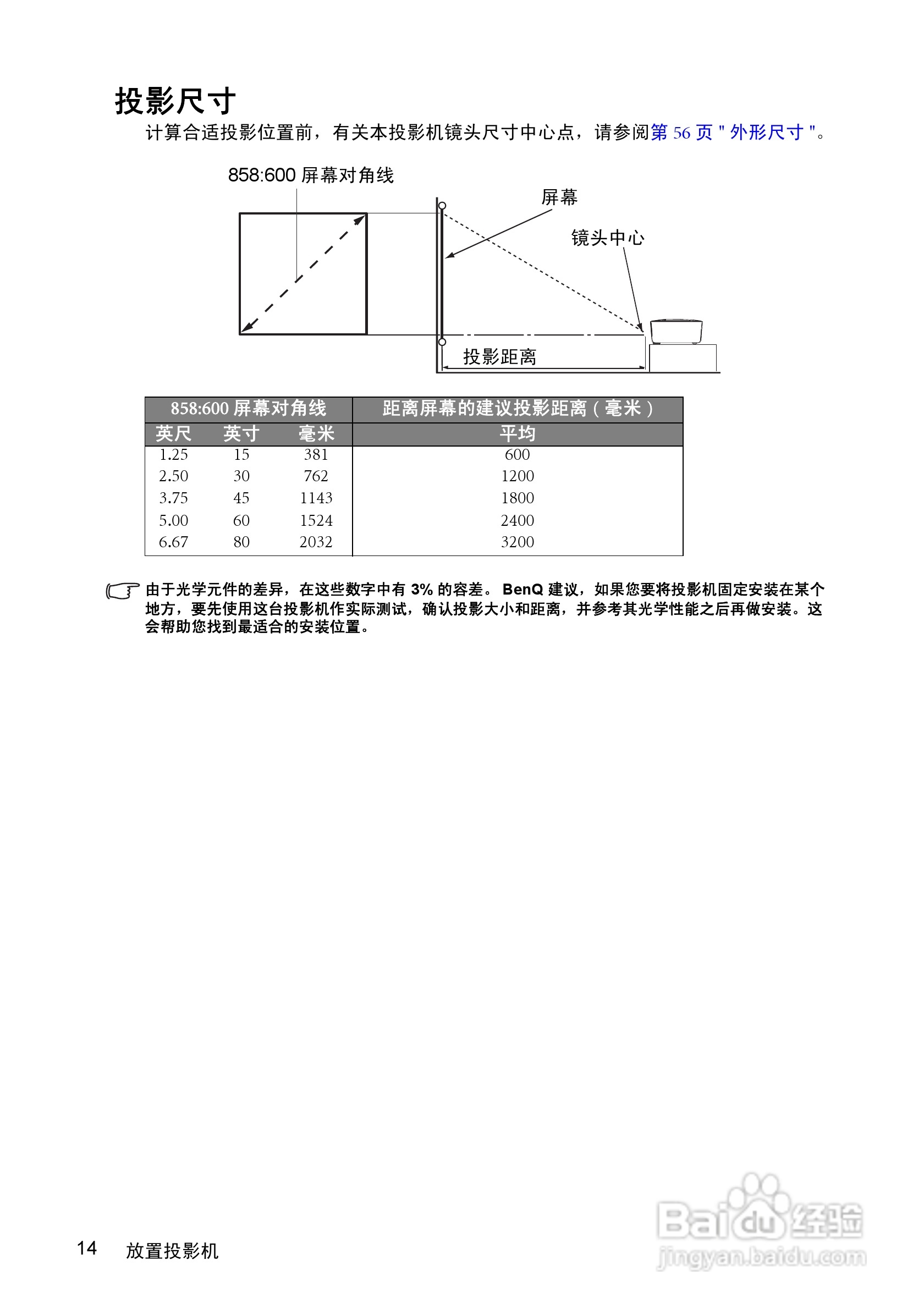 明基GP1投影仪使用说明书:[2]