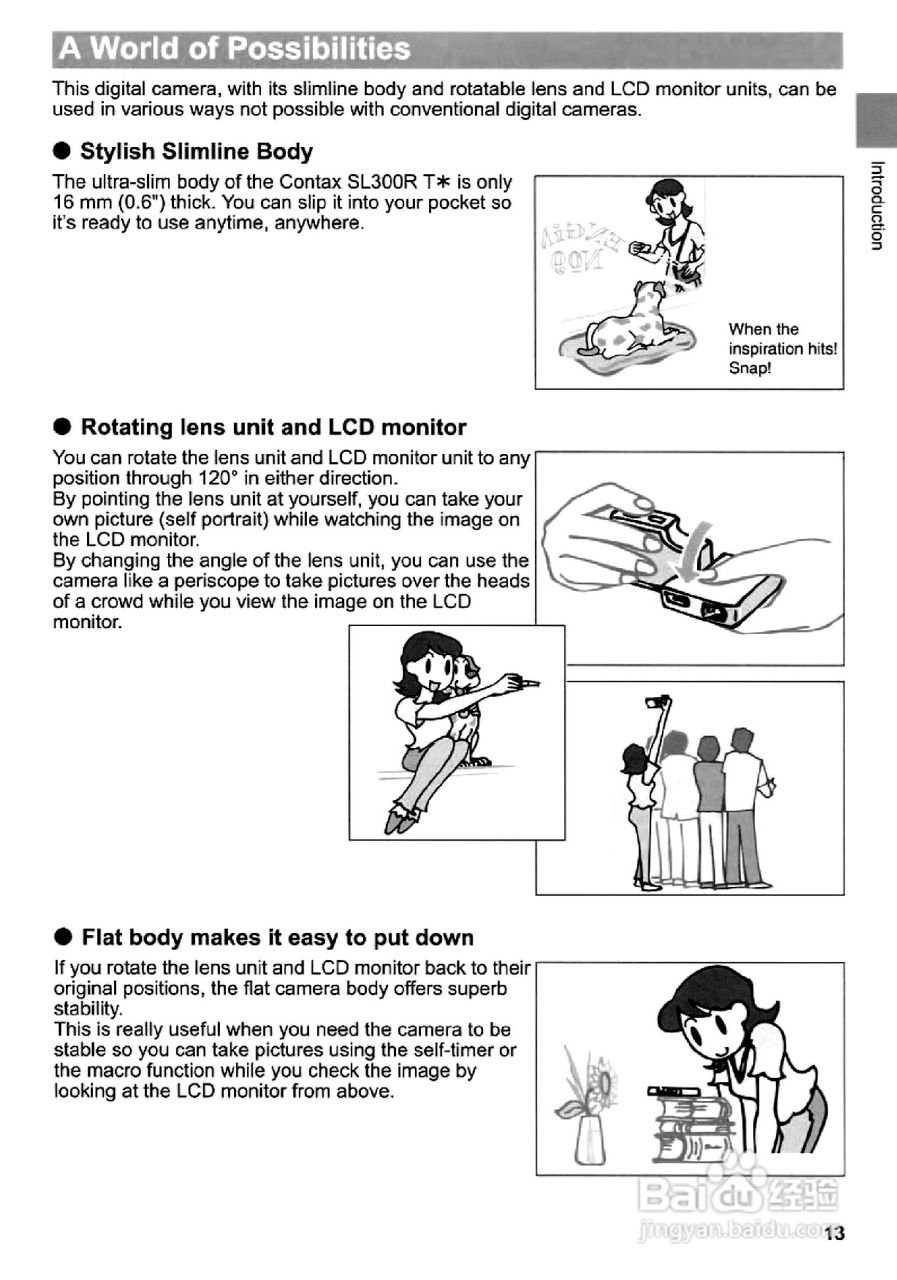 CONTAX SL300RT数码相机说明书:[2]